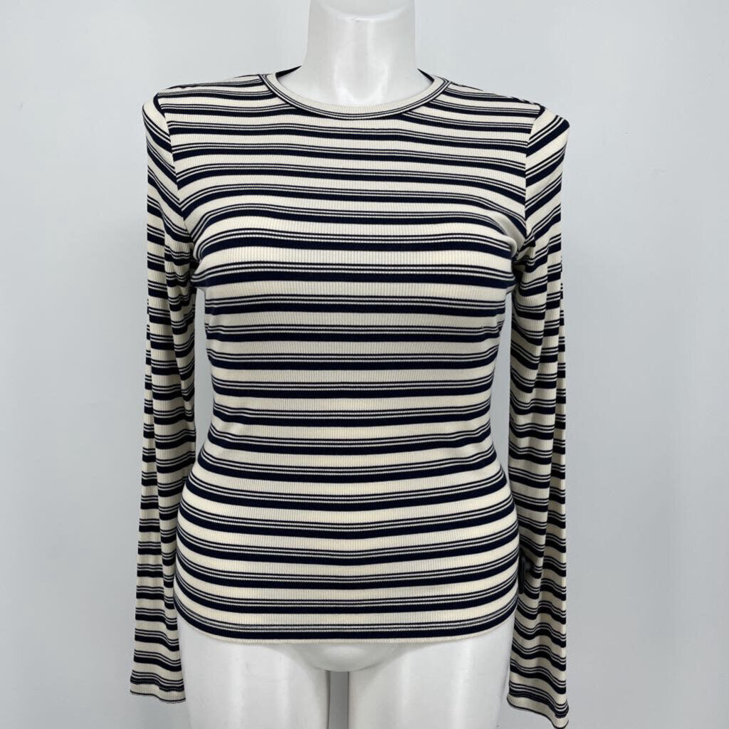 LNA L/s Striped Pullover