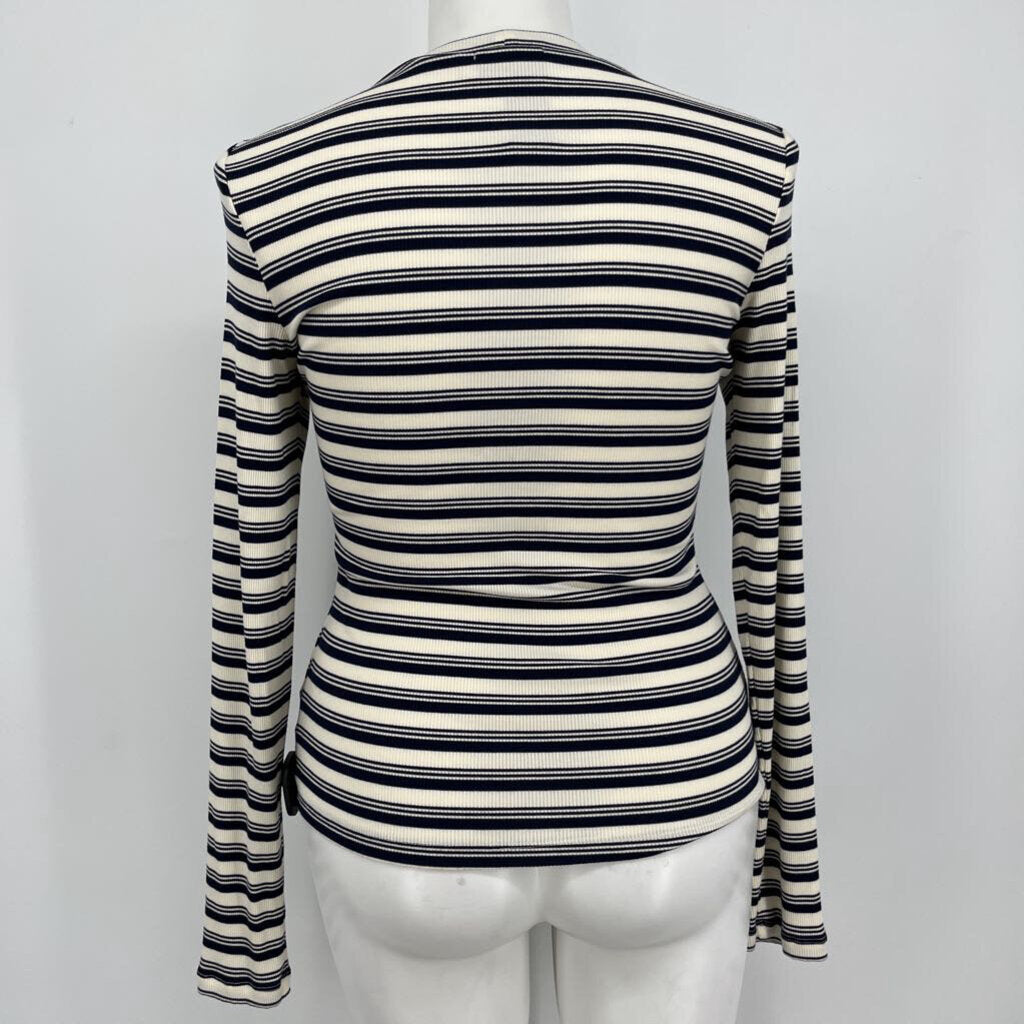 LNA L/s Striped Pullover