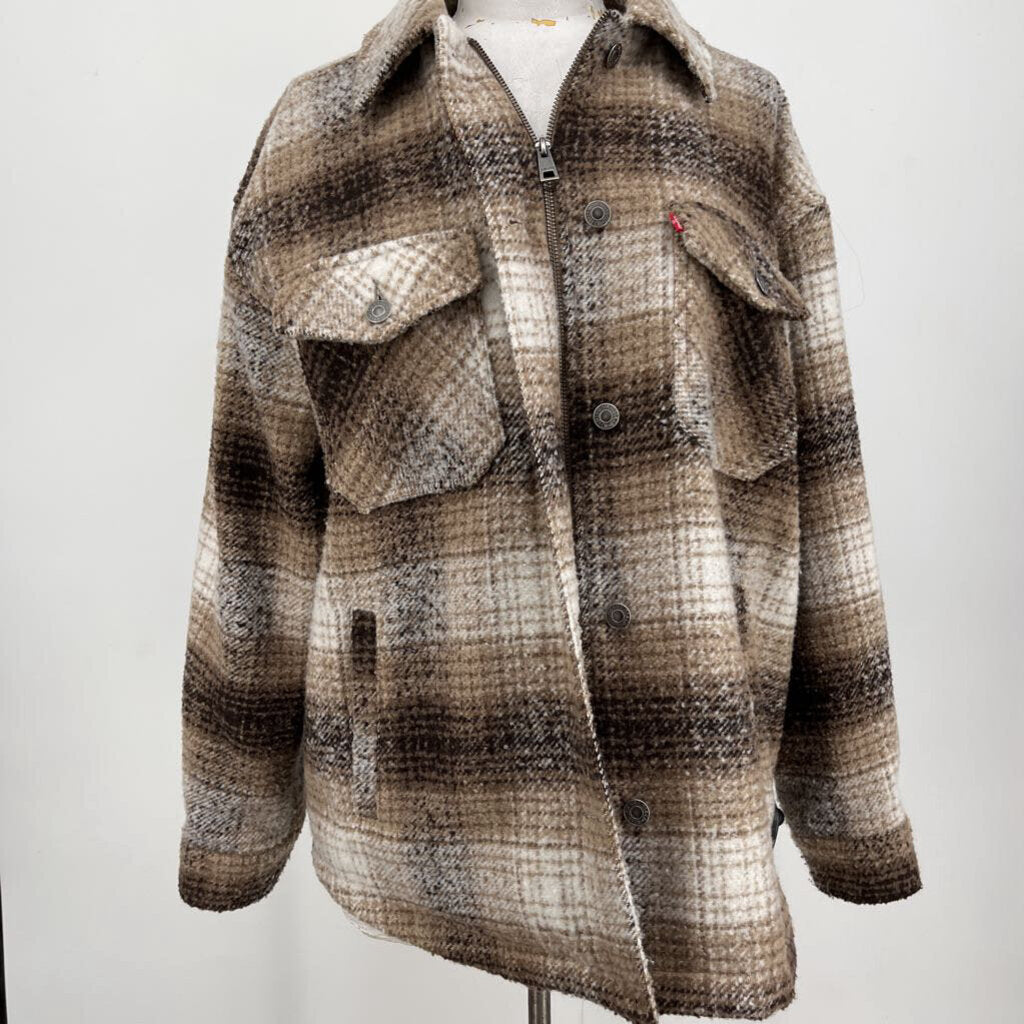 Levis Plaid Shacket