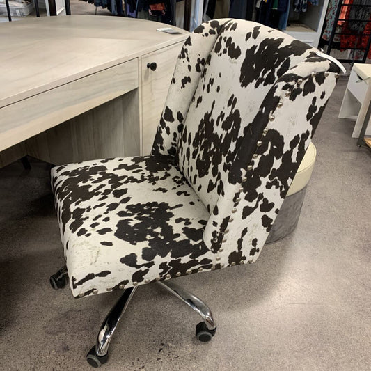 Animal Print Rolling Desk Chair