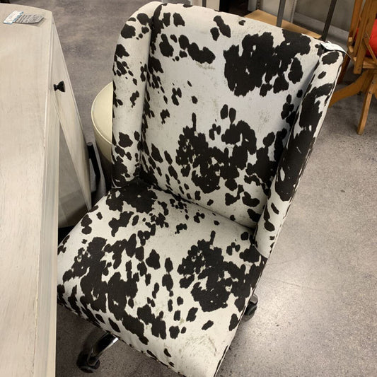 Animal Print Rolling Desk Chair