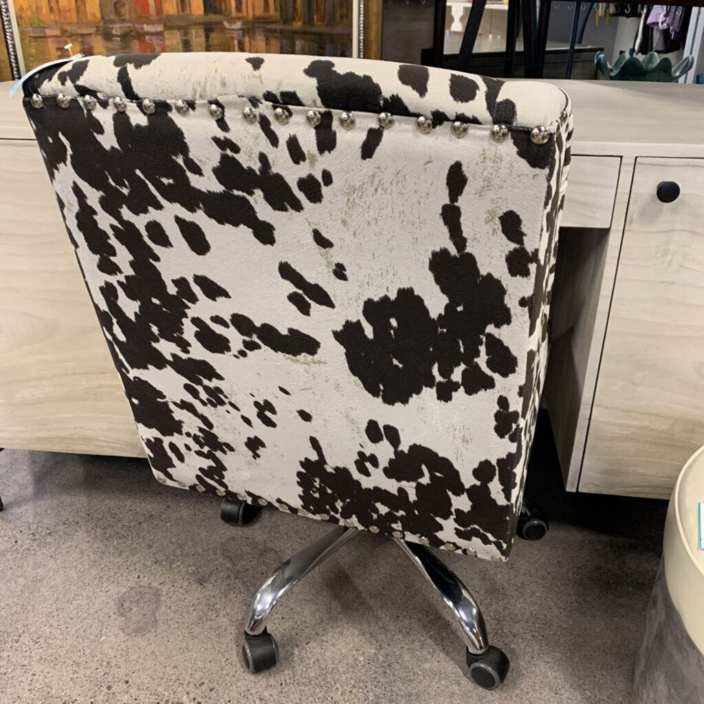 Animal Print Rolling Desk Chair
