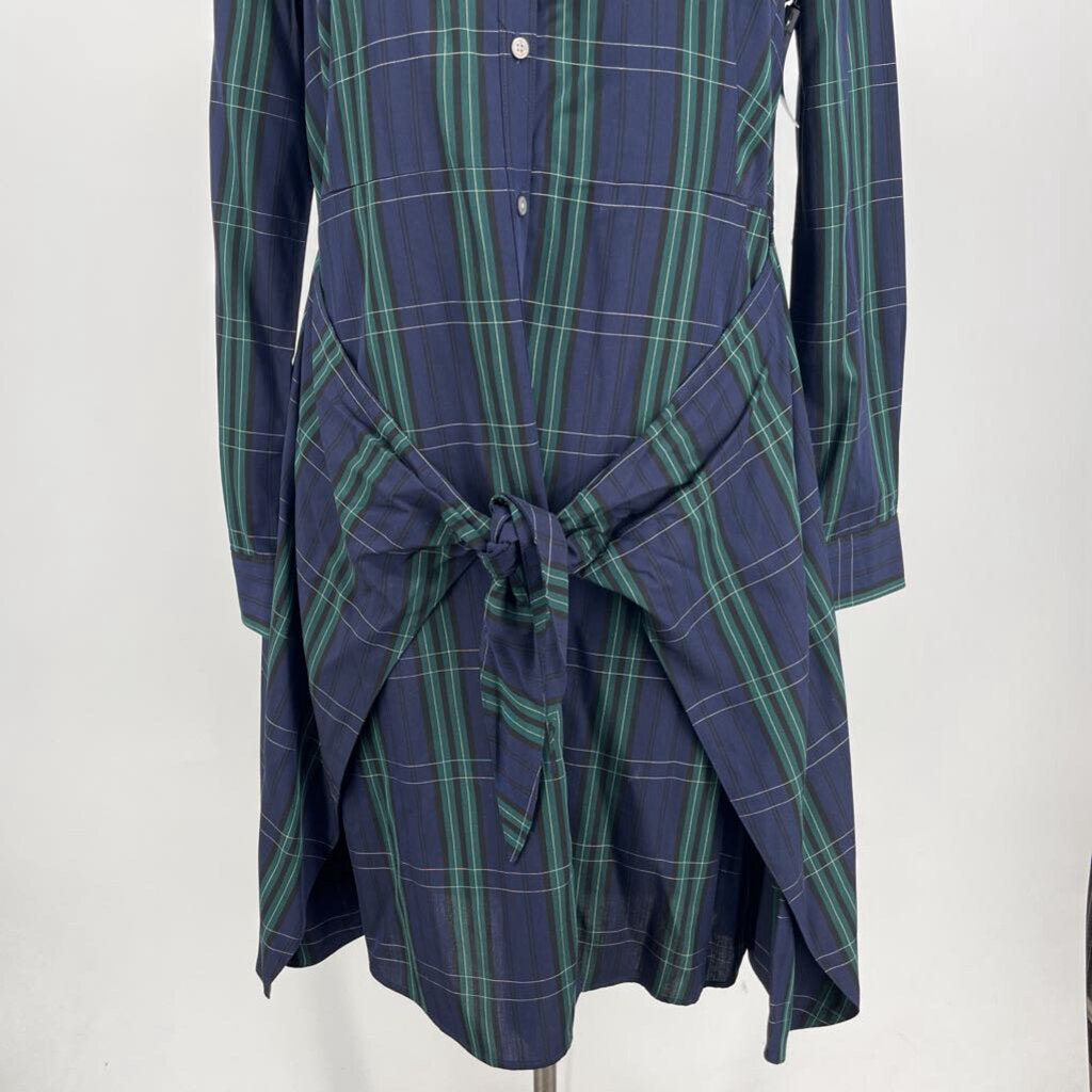 Untuckit L/s Plaid Dress