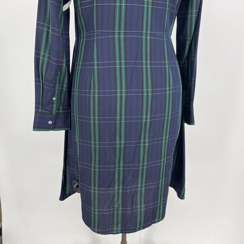 Untuckit L/s Plaid Dress