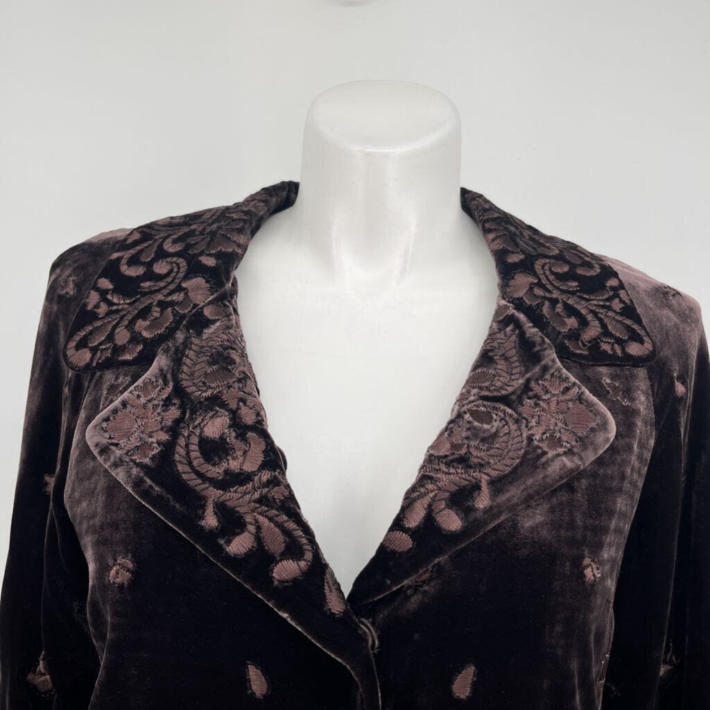 Eli Tahari Velvet Jacket