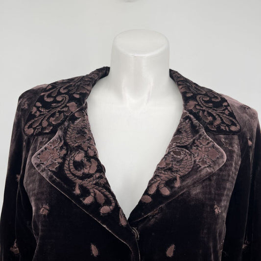 Eli Tahari Velvet Jacket