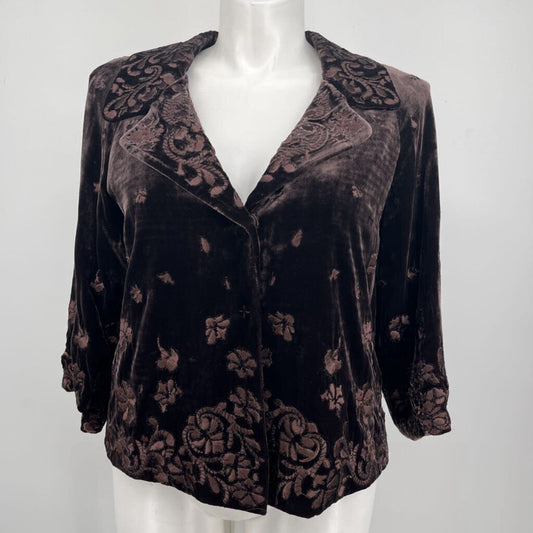 Eli Tahari Velvet Jacket