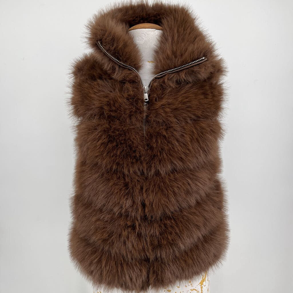 Avec Les Filles Faux Fur Vest