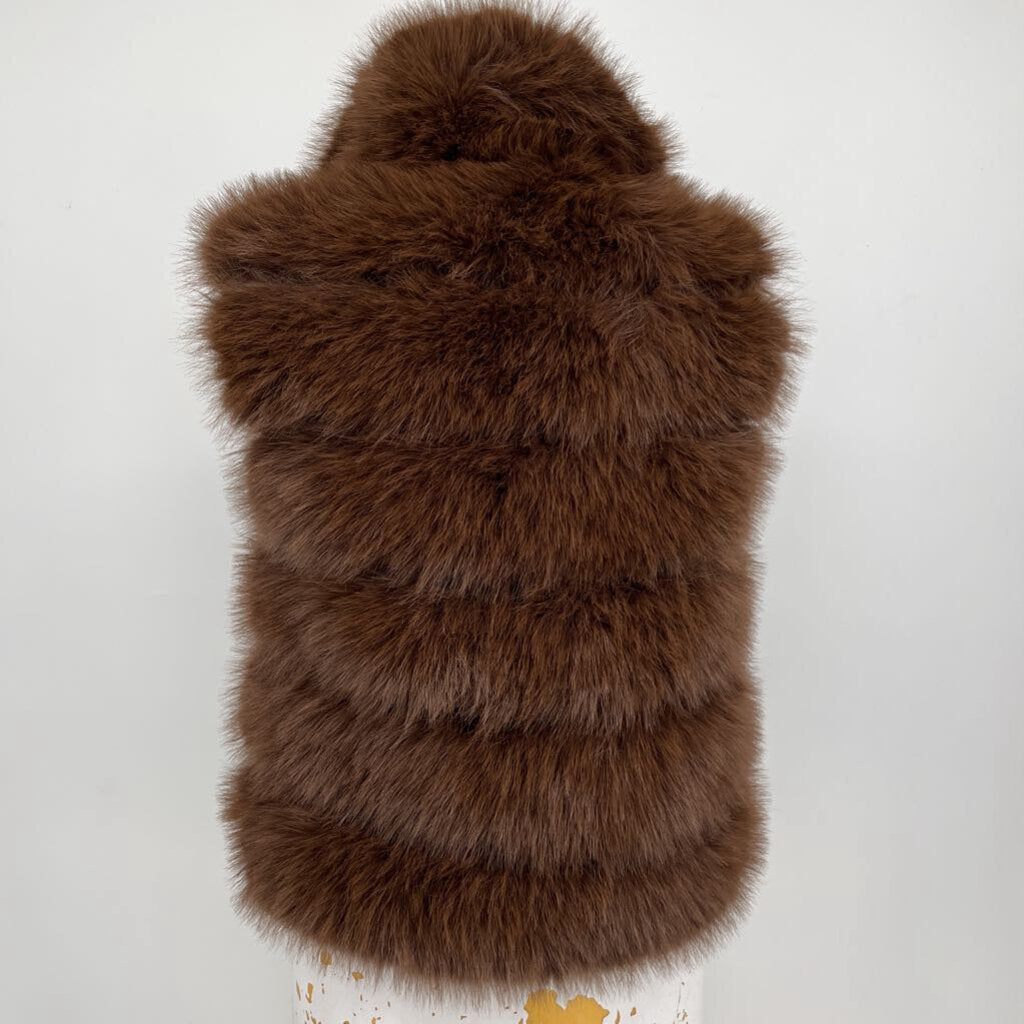 Avec Les Filles Faux Fur Vest