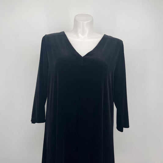 Chicos L/s Velvet Dress