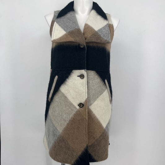 Elevenses Plaid Vest