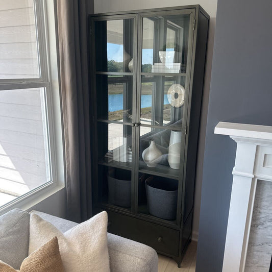 Four Hands Shadow Box Cabinet