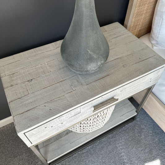 Bernhardt Loft Rustic Nightstand