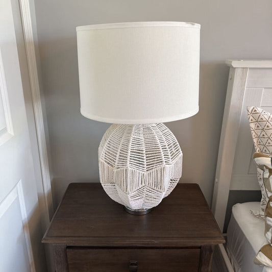 Macrame Base Lamp