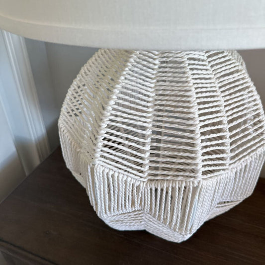 Macrame Base Lamp