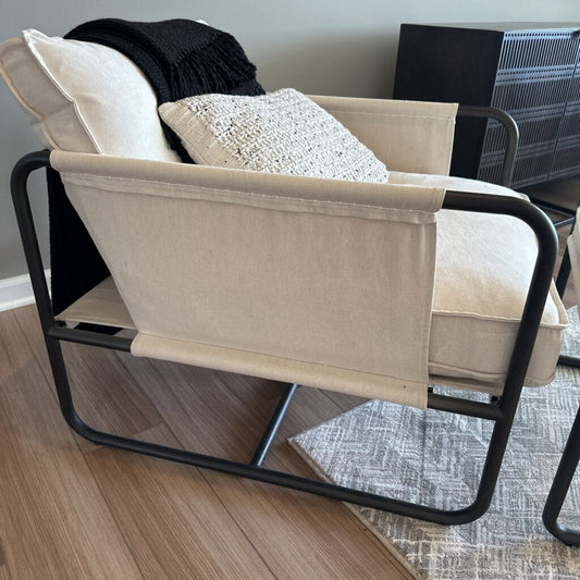 Four Hands Isabelle Chair & Ottoman