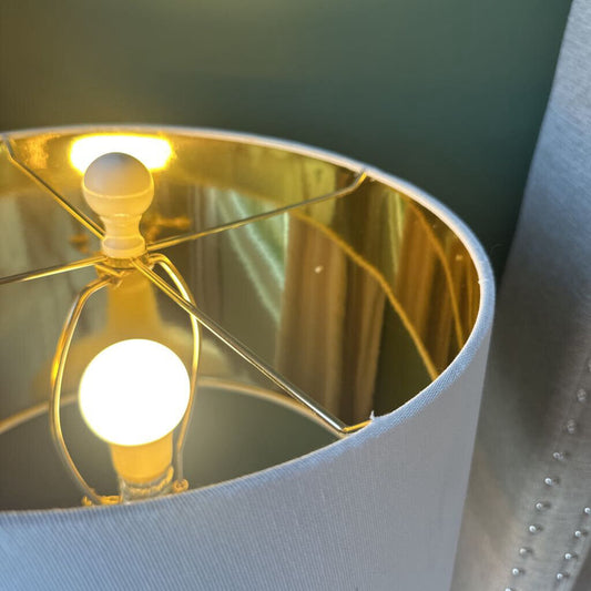 Sphere Base Lamp w Shade