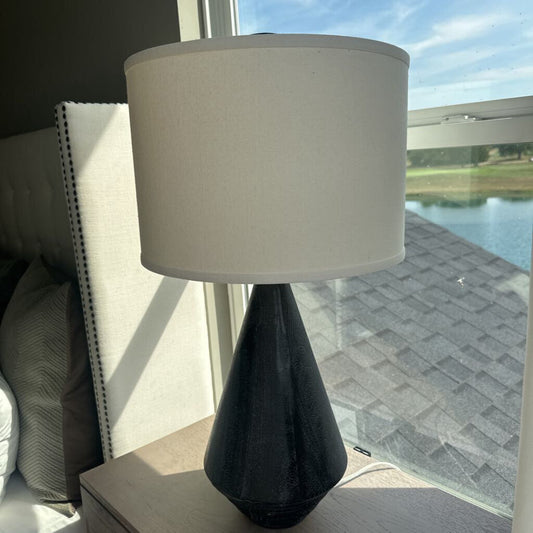Wood Look Base Lamp AS IS