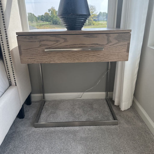 Coaster Modern Nightstand w 1 Drawer