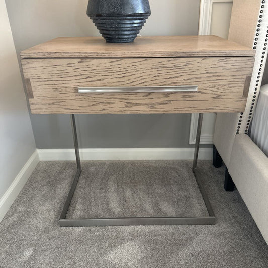 Coaster Modern Nightstand w 1 Drawer