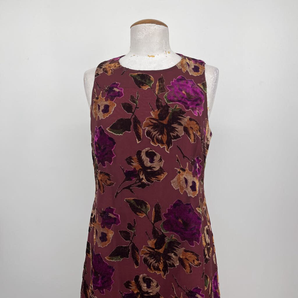 Evan Picone Slvls Floral Dress