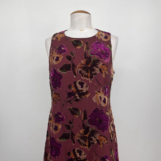 Evan Picone Slvls Floral Dress