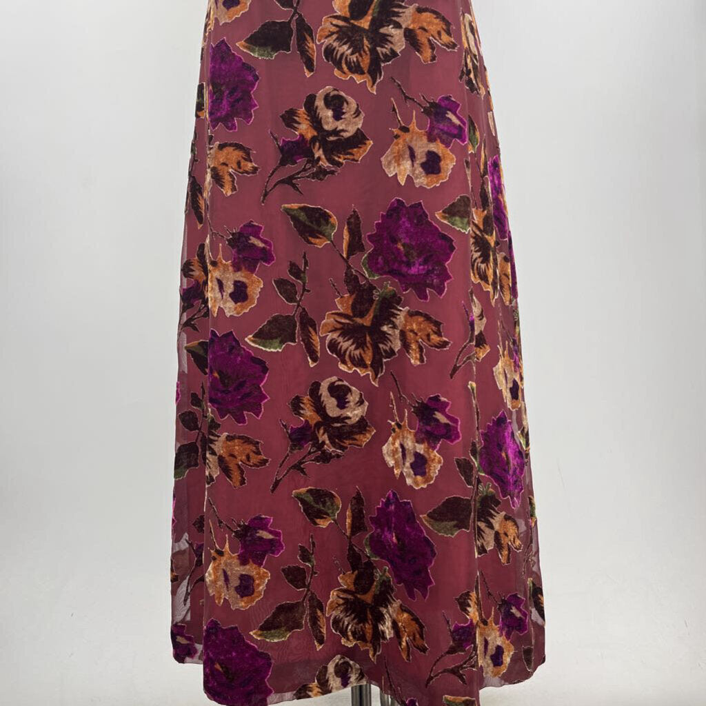 Evan Picone Slvls Floral Dress