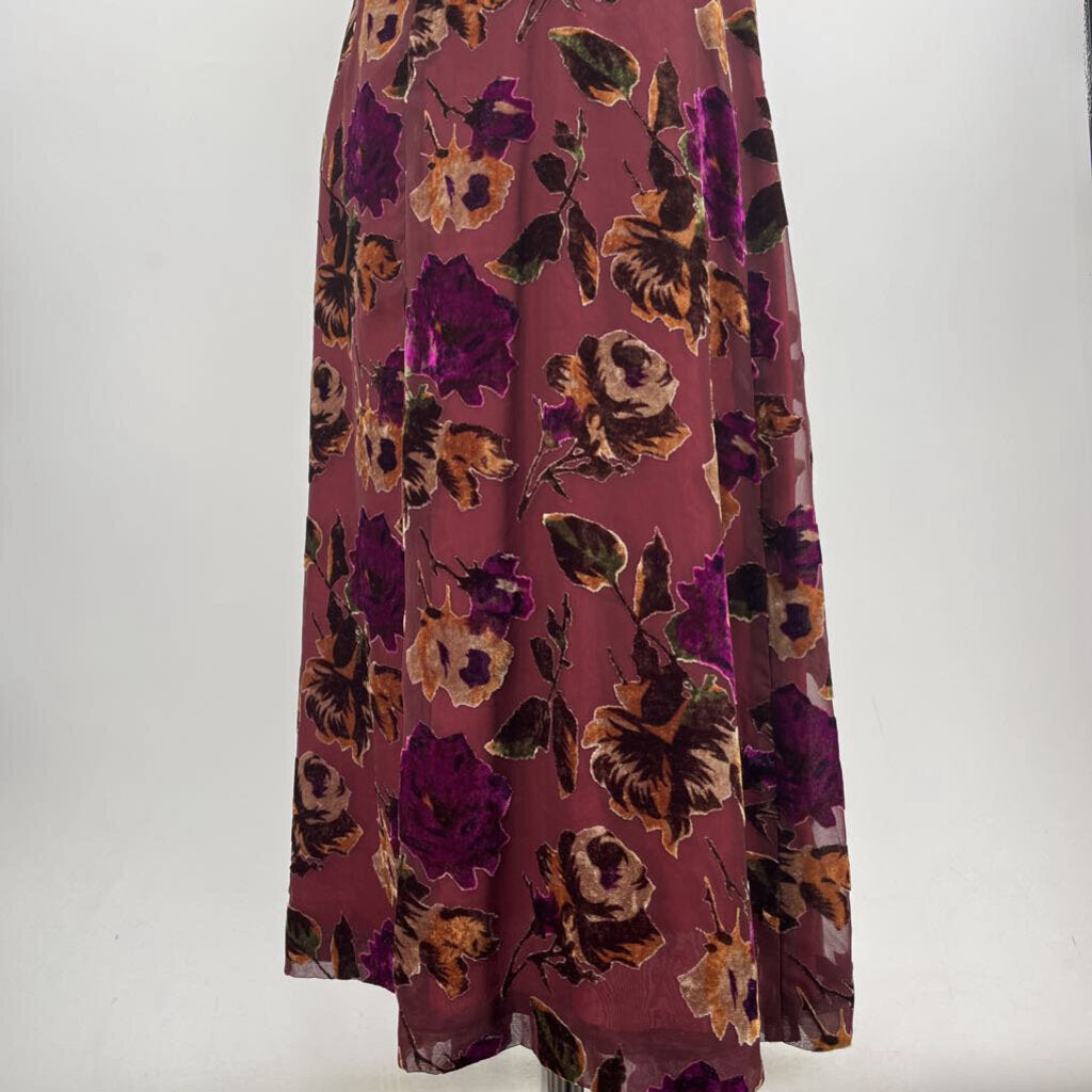 Evan Picone Slvls Floral Dress