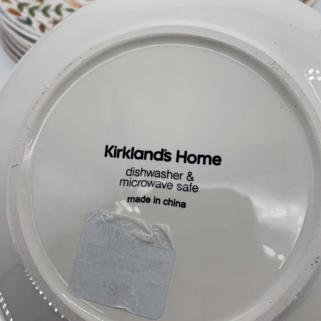 Floral Dish Set