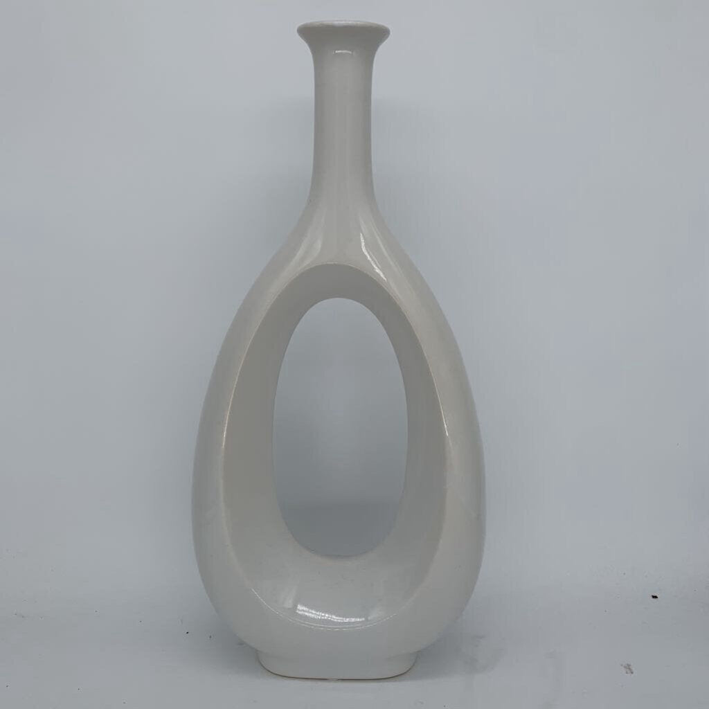 Ceramic Center Hole Vase