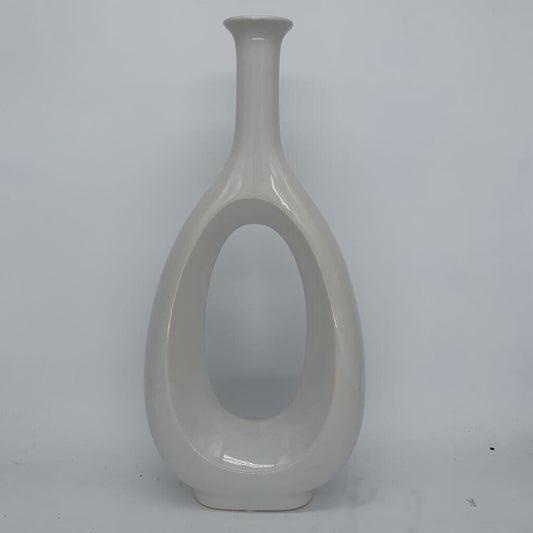 Ceramic Center Hole Vase