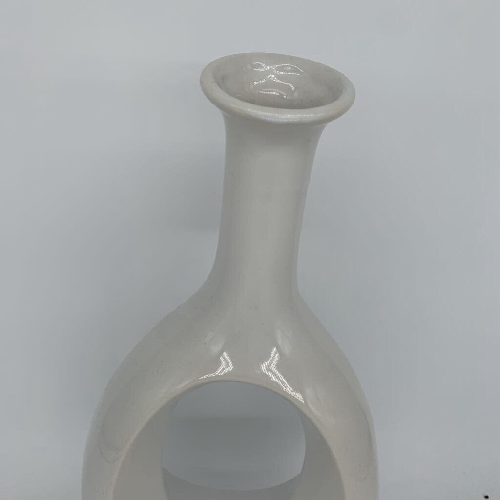 Ceramic Center Hole Vase