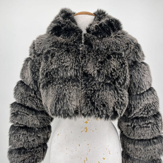 Qiye Faux Fur Jacket