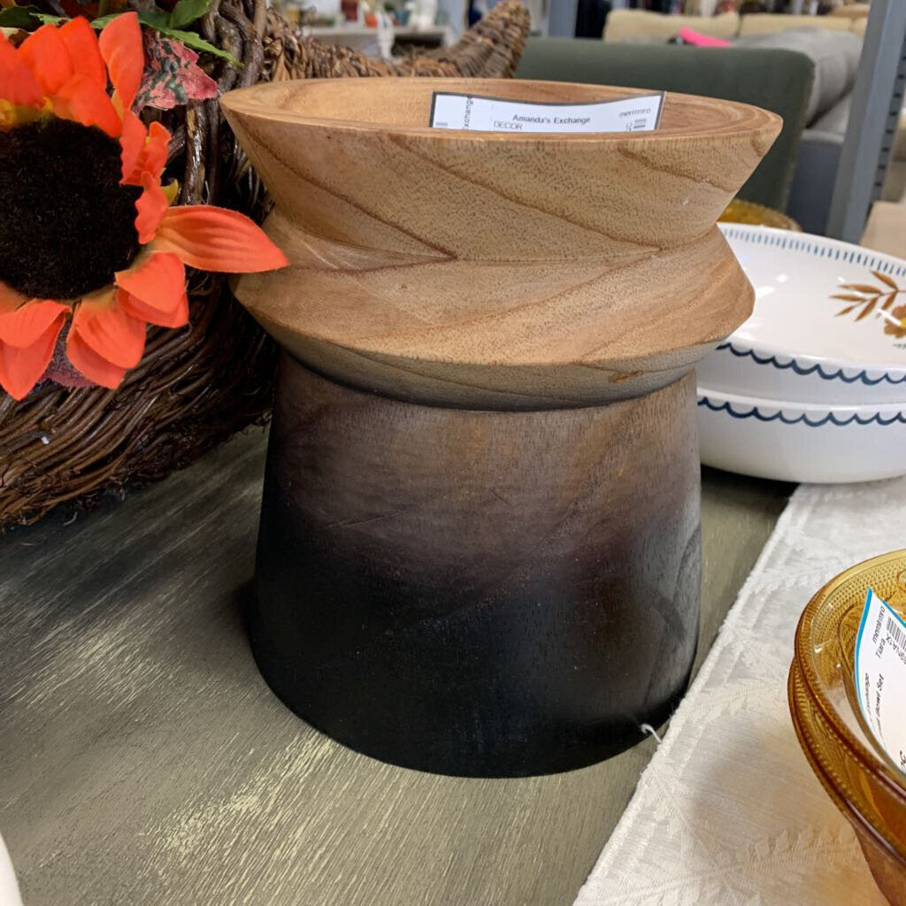 Wooden Vase