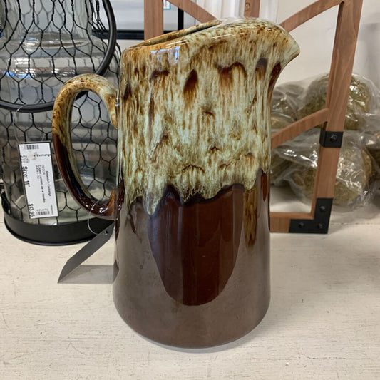 Drip Glaze Ceramic Pitcher