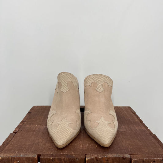 Donald Pliner Heeled Mules