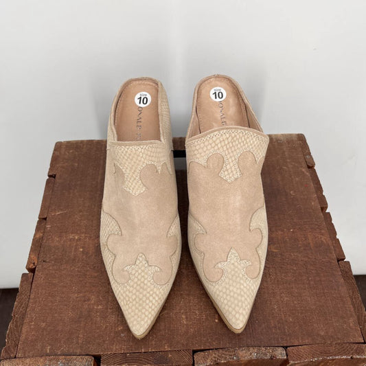 Donald Pliner Heeled Mules