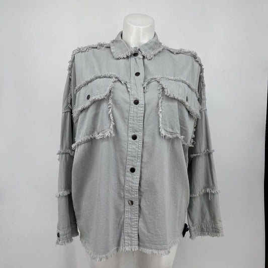 Elan Fringed Shacket