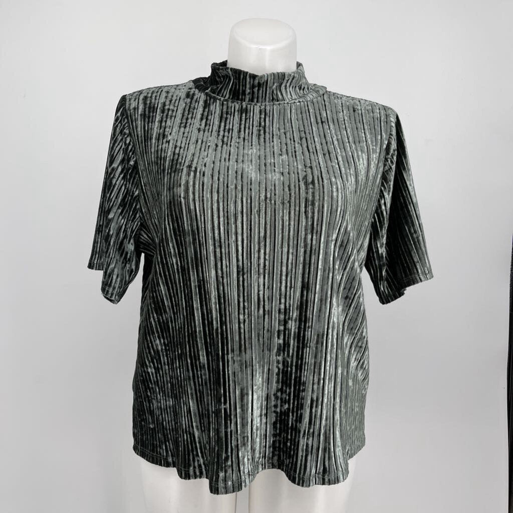 Loft S/s Velour Shirt