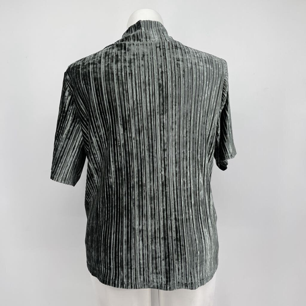 Loft S/s Velour Shirt
