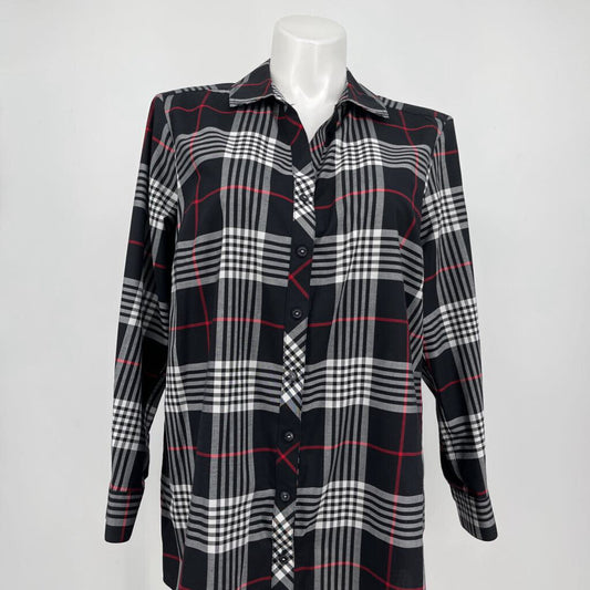 Foxcroft L/s Plaid Shirt