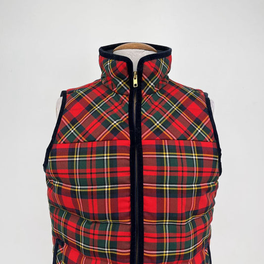 J Crew Plaid Vest