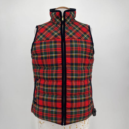 J Crew Plaid Vest