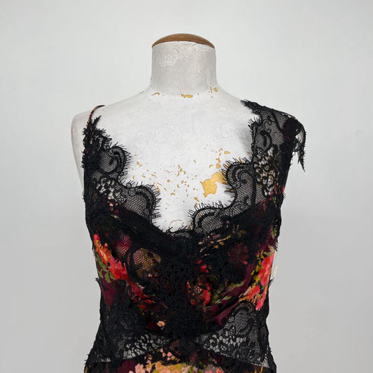 BHLDN Slvls Floral Dress