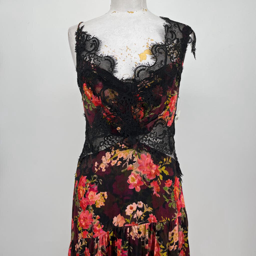 BHLDN Slvls Floral Dress