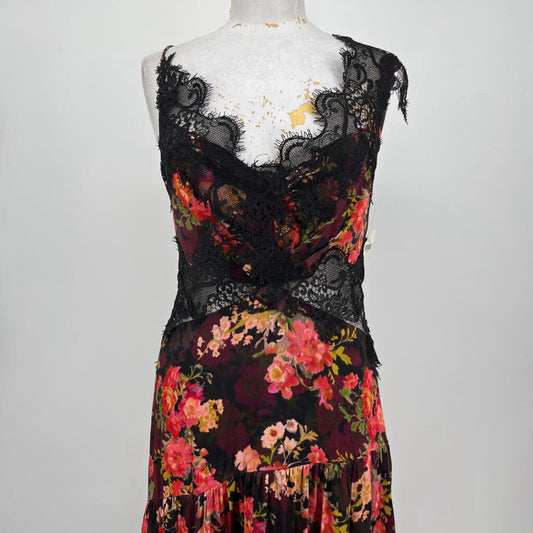 BHLDN Slvls Floral Dress