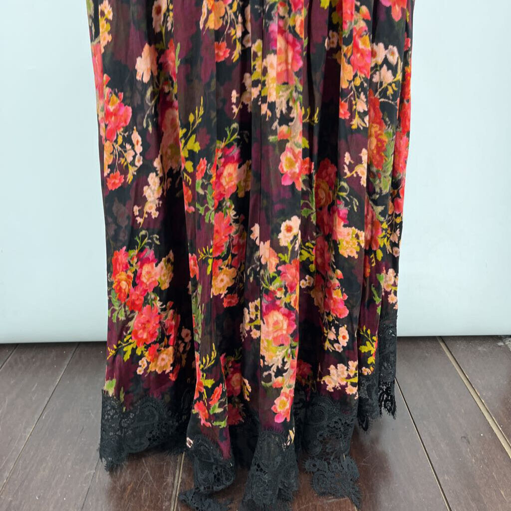 BHLDN Slvls Floral Dress