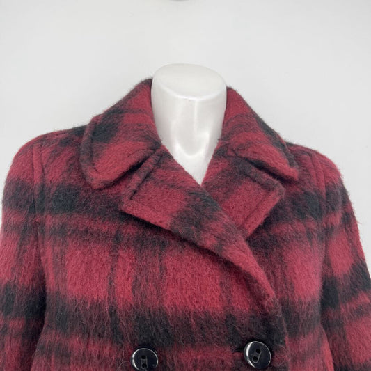 Coach Plaid Coat