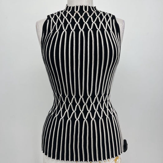 WHBM slvls knit Top