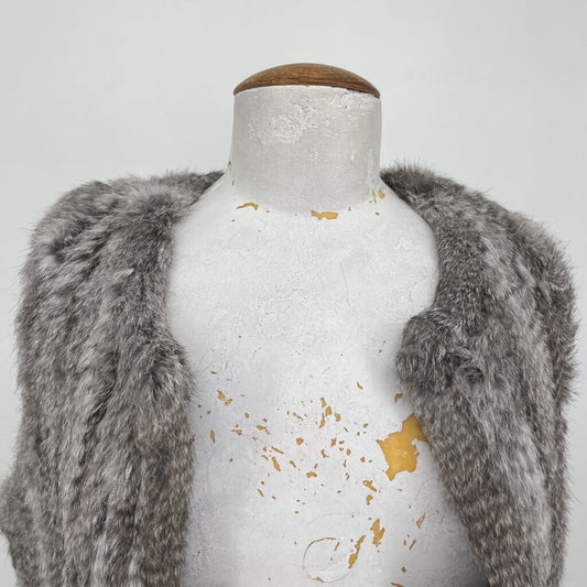 525 America rabbit fur Vest